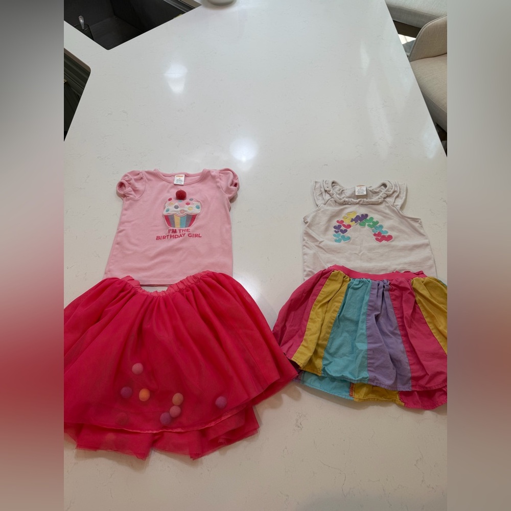 Girls Gymboree outfits 4T